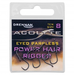 Carlige Drennan - Acolyte Power Hair Rigger Barbless Nr. 8 Carlige Drennan - Acolyte Power Hair Rigger Barbless Nr. 8